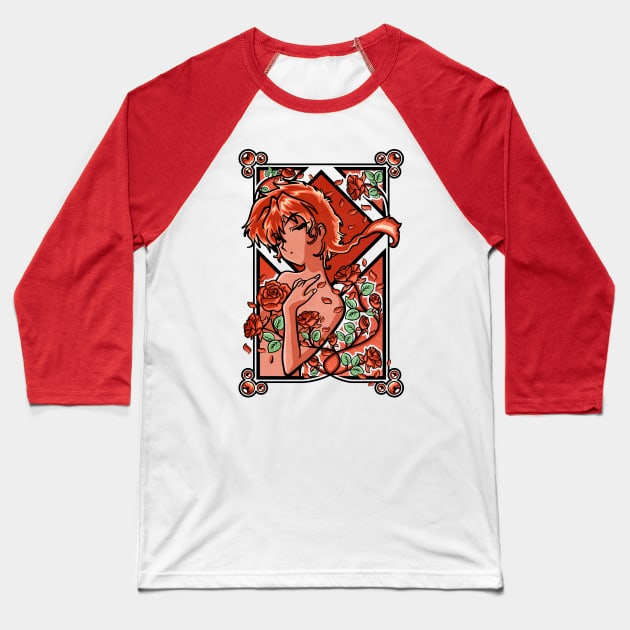 Hikaru Nouveau Baseball T-Shirt by FallingStar